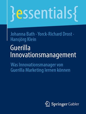 cover image of Guerilla Innovationsmanagement